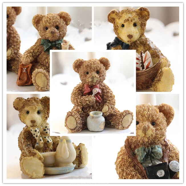 Новое поступление силиконовая форма милый медведь (пять стилей) для мыла формы