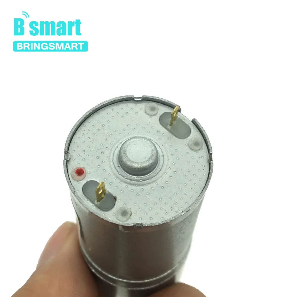 Bringsmart JGA25 370 с фокусным расстоянием 25 мм Диаметр Шестерни коробка 12v низшее