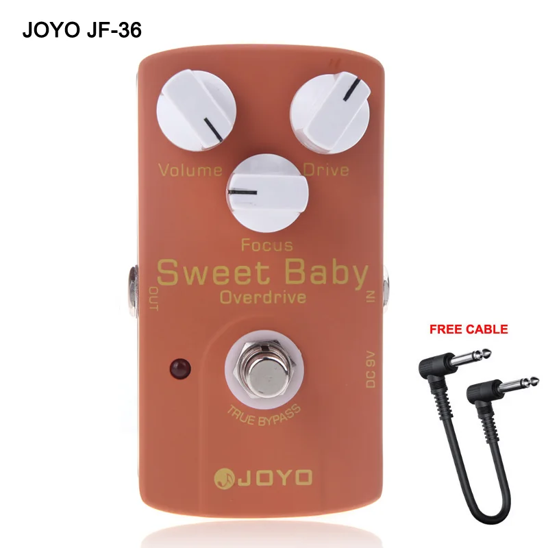 

Joyo JF-36 милые детские аксессуары с низким коэффициентом усиления Overdrive и ручкой фокусировки