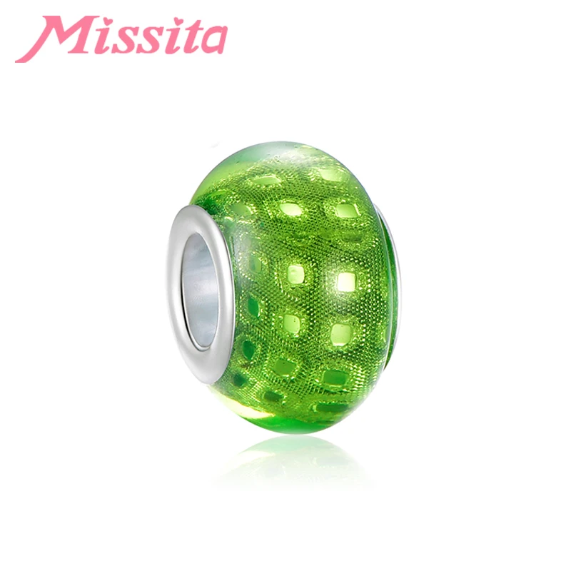 

MISSITA Women Murano Glass Beads fit Brand Bracelets for Jewelry Making DIY Fashion Jewelry Accessories