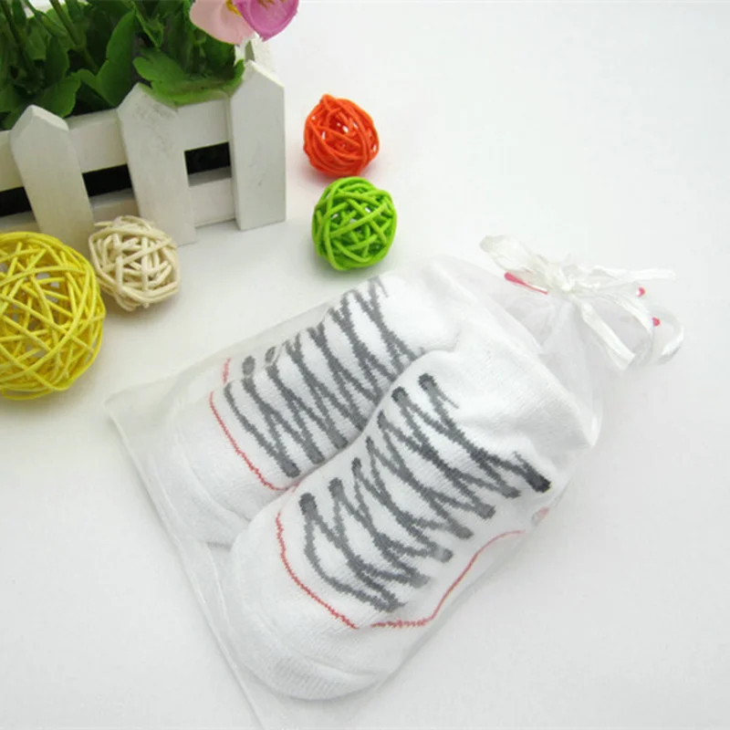 Хит продаж 2016 новые милые носки для детей теплые хлопковые новорожденных 0-12