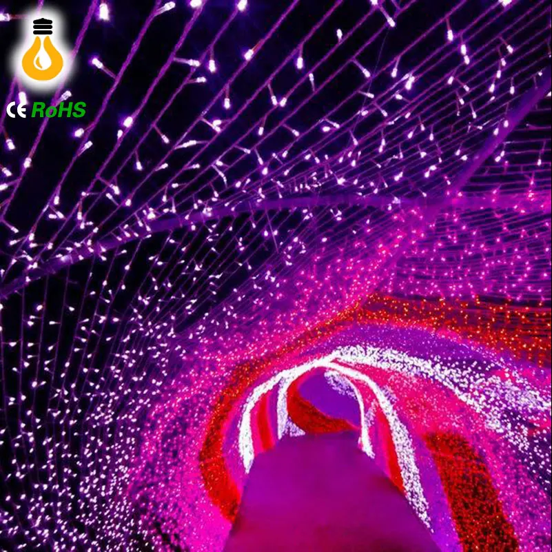 2017 Новинка 110 В/220 В светодиодная гирлянда Рождественские огни 10 м/100 светодиодов с