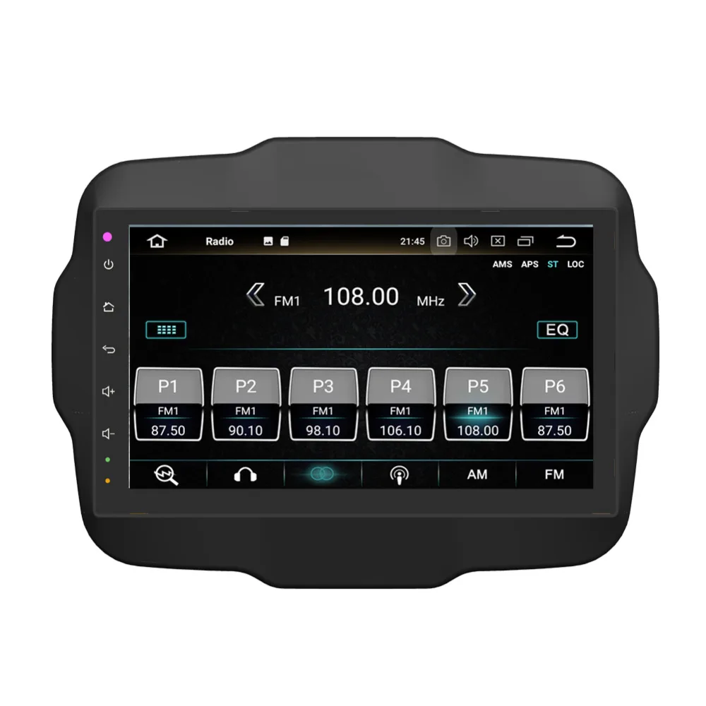 Автомагнитола для Jeep Renegade мультимедийный проигрыватель на Android 10 1 экран 8 0 дюйма 4