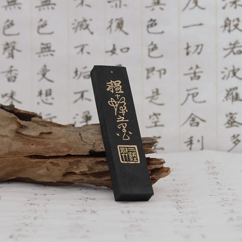 Китайская традиционная чернильная палка Sumi-e однотонные чернила Sumi Anhui Lao Hui Kai Wen Mo