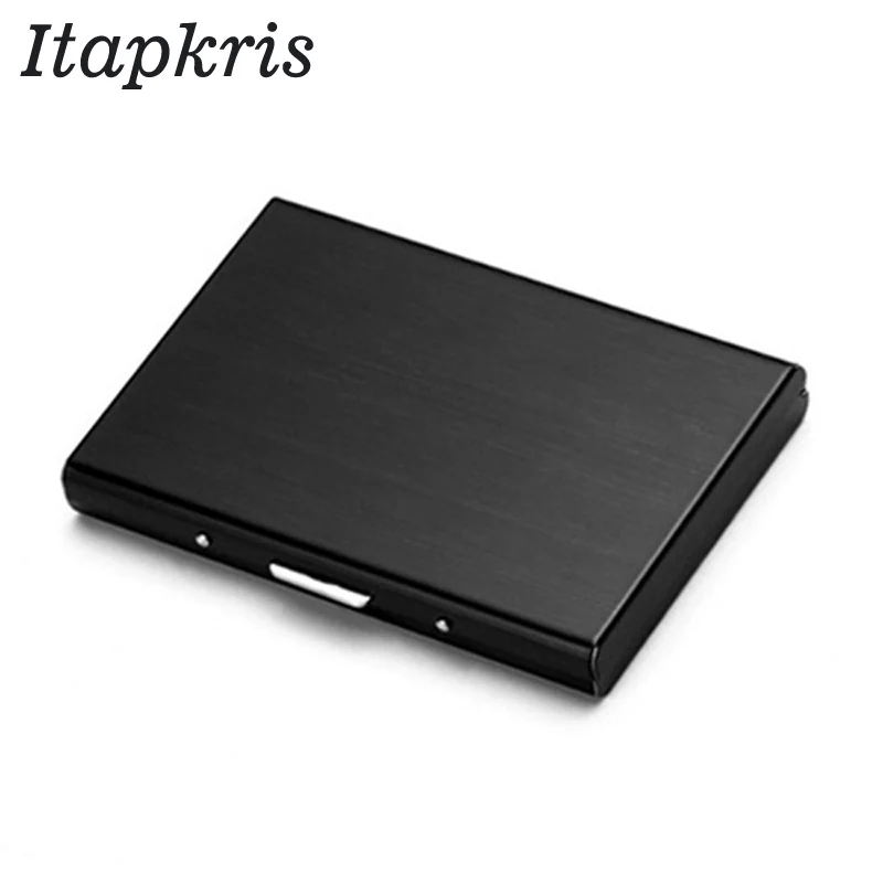 

Органайзер для автодокументов Itapkris, Металлический Стальной RFID-кошелек для путешествий, высокое качество, для кредитных карт