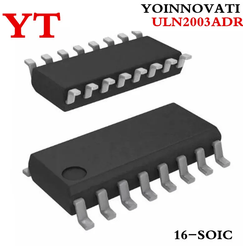 100 шт./лот ULN2003ADR ULN2003AD ULN2003A TRANS 7NPN DARL с алюминиевой крышкой 50В 0.5A 16-SOIC IC лучшее