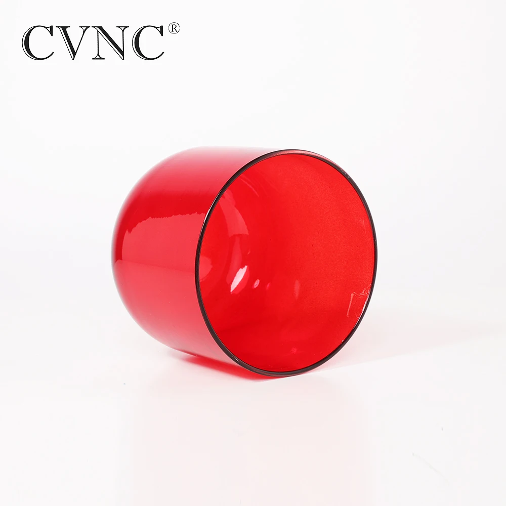 CVNC 7 ''красный цвет чистая чакра C настроенный корень кварца кристалл поющая