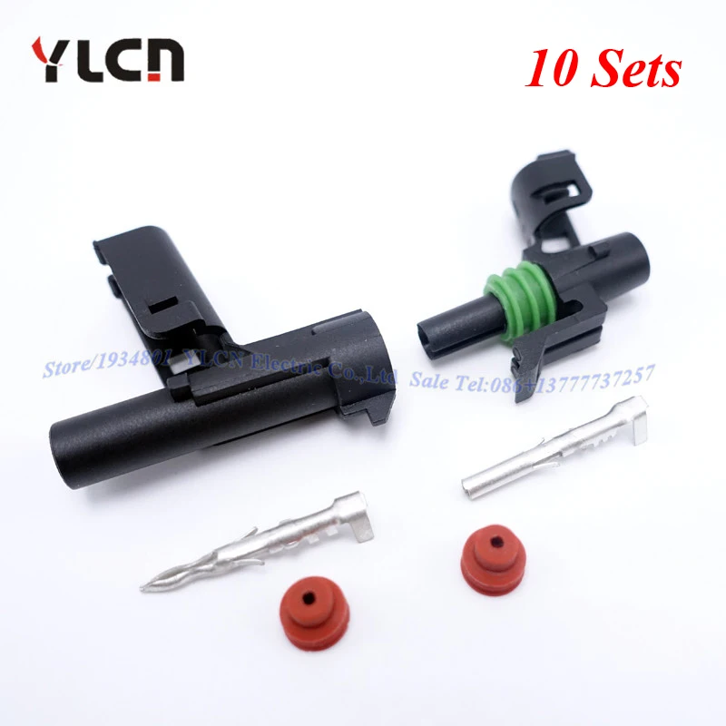 10 комплектов водонепроницаемые электрические соединители Delphi 1 шт. |