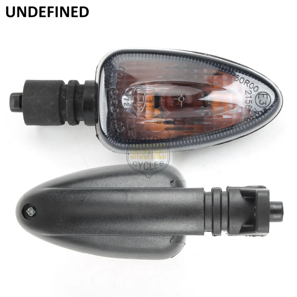 

Smoke Motorcycle Dual Turn Signal Indicators Light Amber Blinker For BMW R1200GS K1200S K1300R F 650GS 800S HP2 UNDEFINED