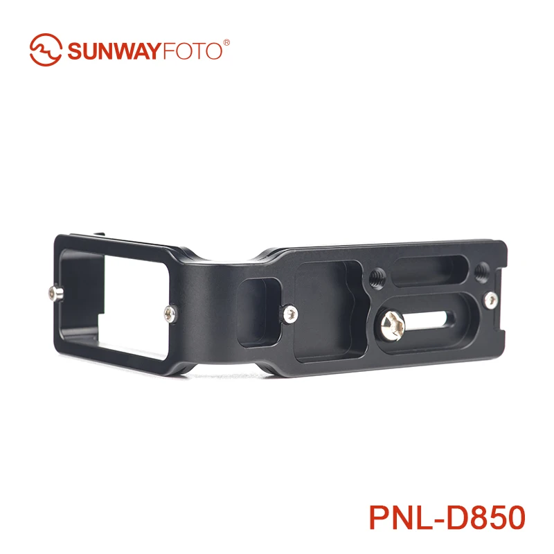 SUNWAYFOTO PNL-D850 головка штатива быстросъемная пластина для Nikon D850 головка штатива l-кронштейн специальная алюминиевая быстросъемная пластина