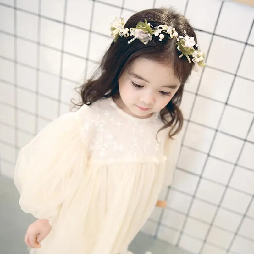 2022 Spring Autumn Kids Party Birthday Wedding Dresses For Girls Children Princess Dress Baby Toddler Girl Clothes | Детская одежда и