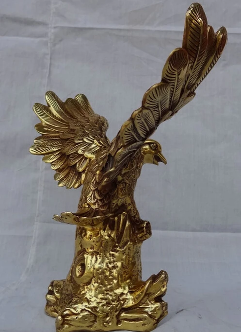 Песня voge Gem S4797 9 &quotКитайская медная фольклорная птица открытые крылья Летающий