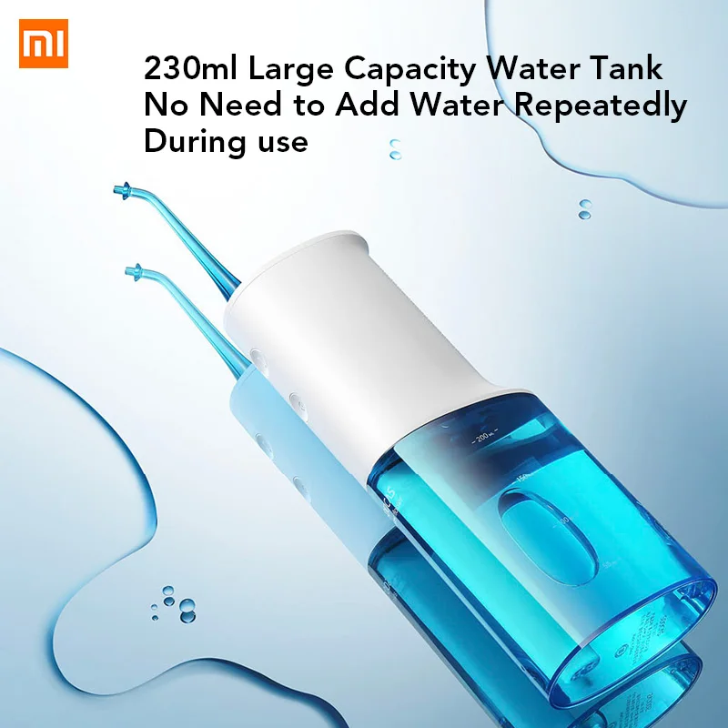 Xiaomi Mi Youpin SOOCAS беспроводной портативный умный водный Флоссер для чистки зубов по утрам и мытья зубов