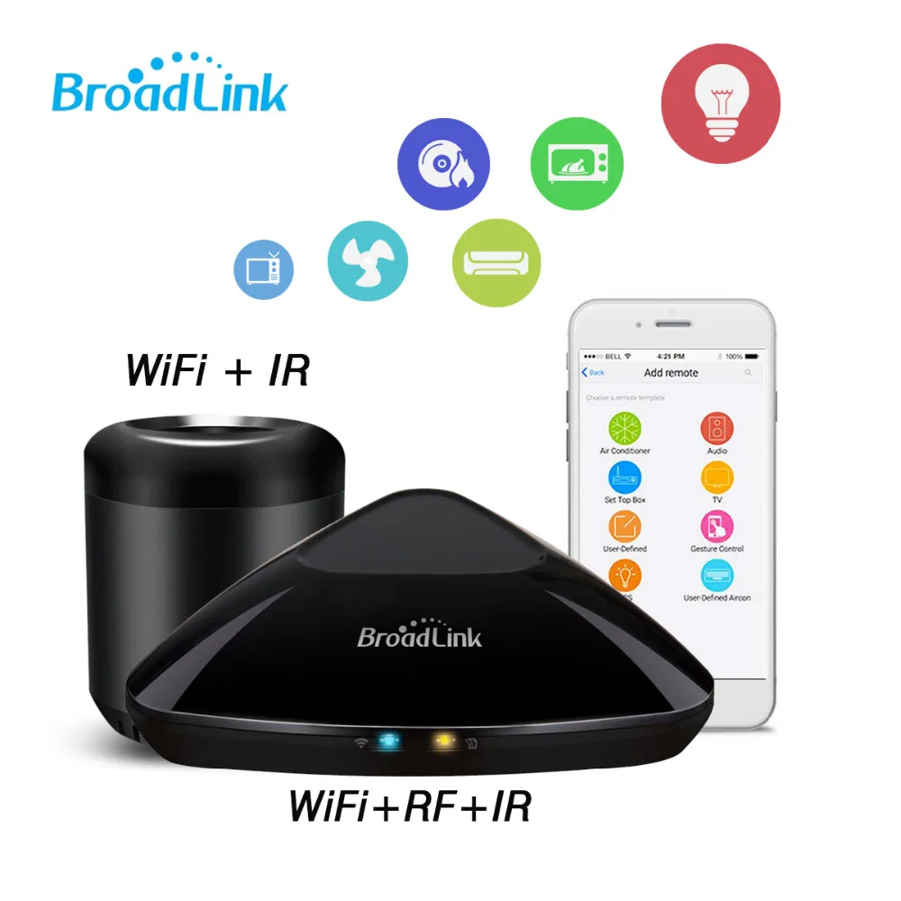 Оригинальный Broadlink RM3 mini 3 универсальный 4G беспроводной WIF + IR RF умный пульт