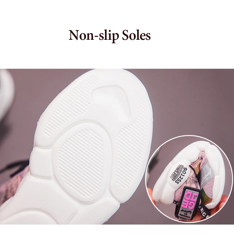 Spring Autumn New Fashion Baby Girls Colorful Leather Shoes Children Mesh Sport Sneakers Kids Casual Boys Brand 2019 | Детская одежда и