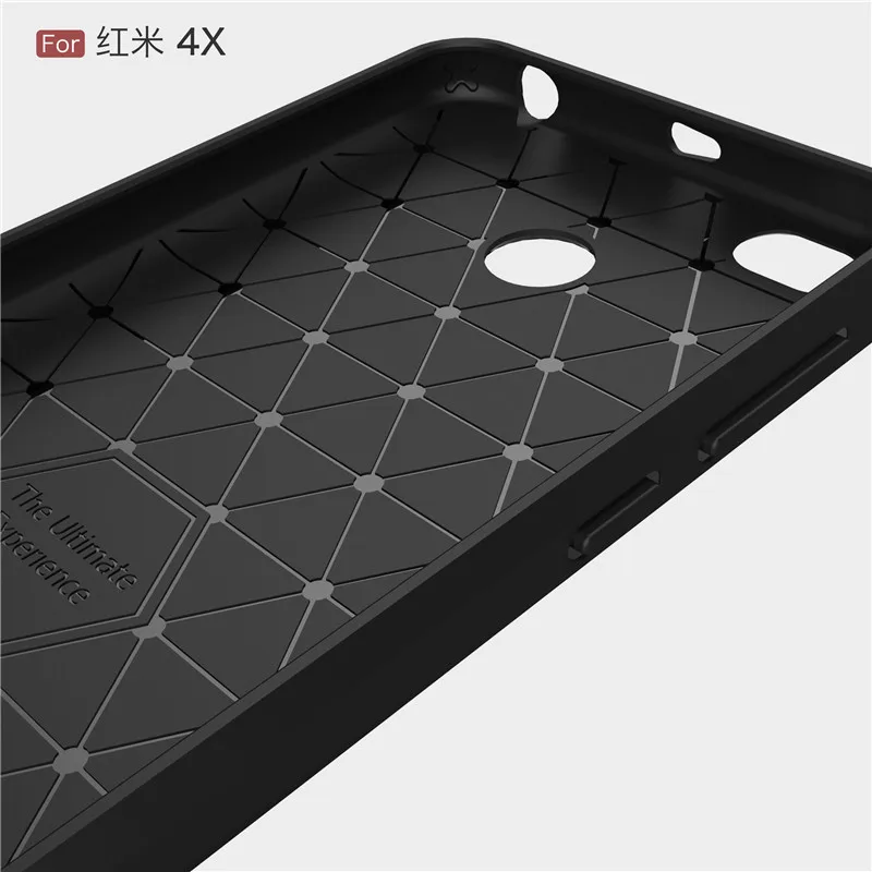 Чехол Thouport для Xiaomi Redmi Note 4X чехол из углеродного волокна мягкий ТПУ силиконовые