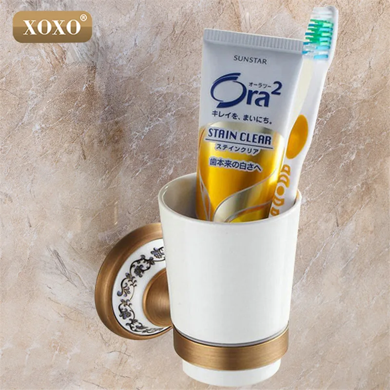 XOXO из европейской керамики античный gargle cup frame gargle cup зубная щетка стойка зубная щетка чашка костюм автомобиль-кроссовер 11084BT