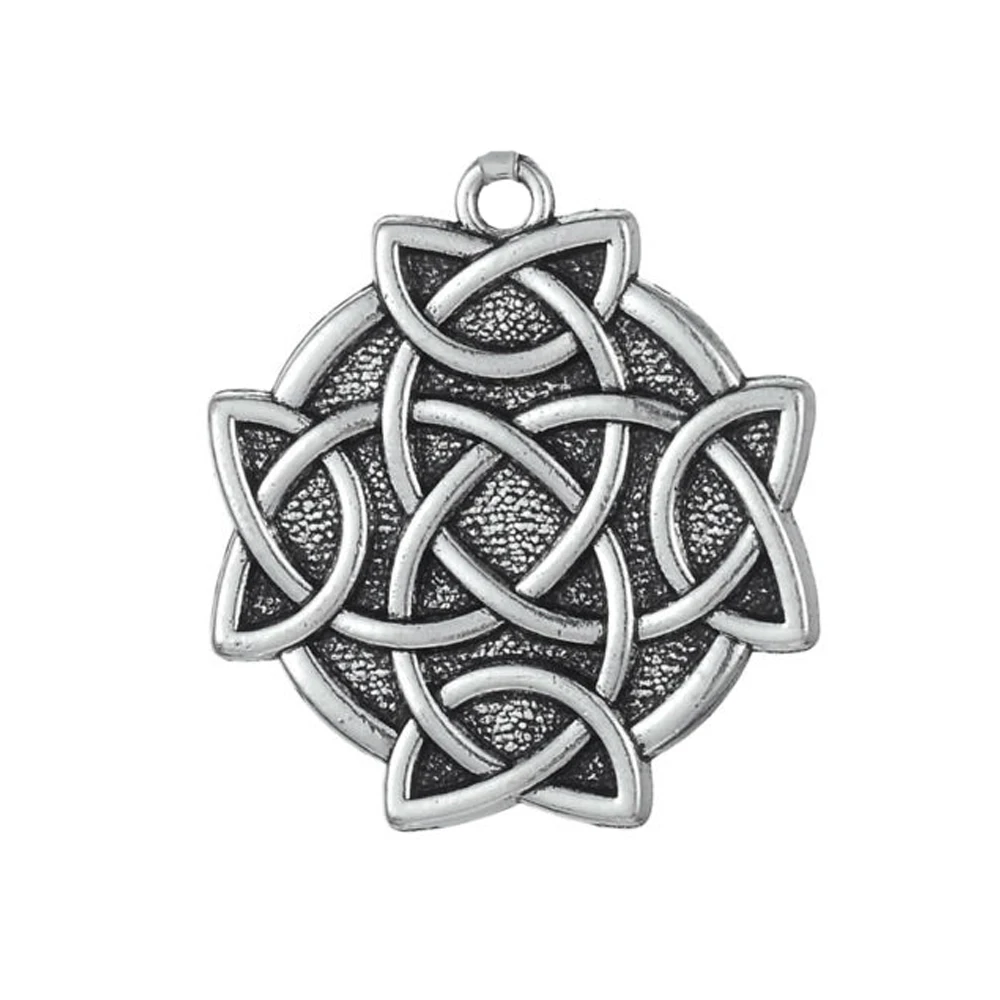Рыболовный крючок Wicca Gordian узел антикварные подвески тибетские Подвески Северной