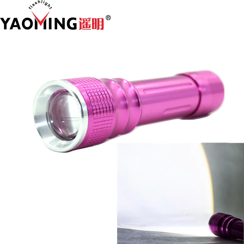 Профессиональный Cree Led 5 Вт Водонепроницаемый масштабируемый 365nm УФ фонарик