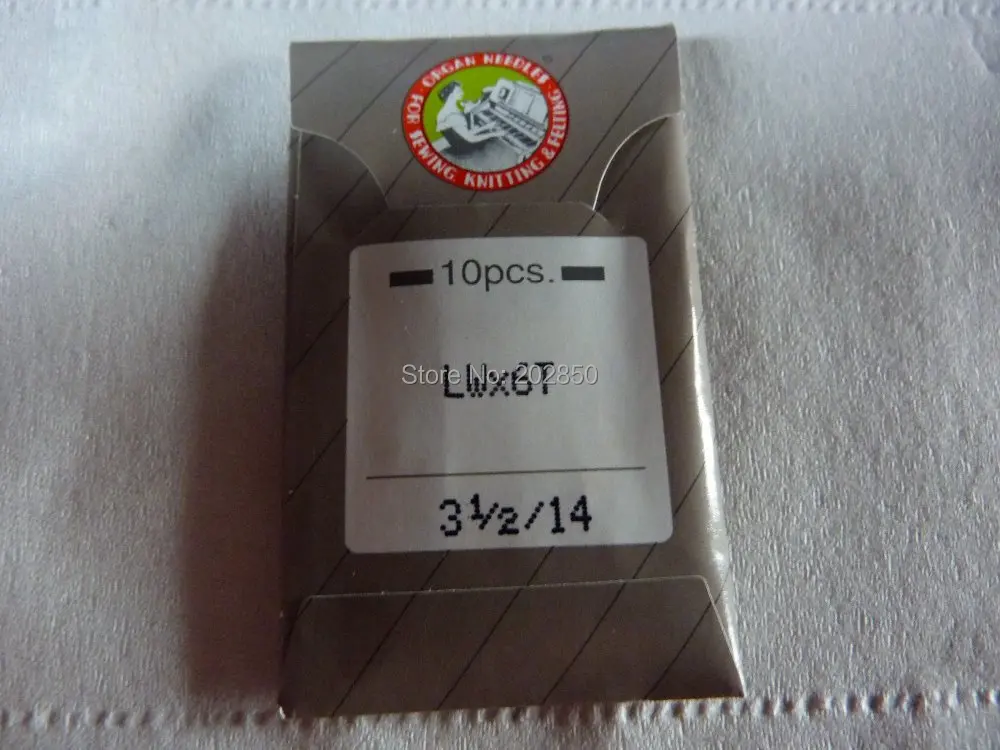 Organ фирменные иглы LWX6T 31/2/14 10 шт. в комплекте для промышленной швейной машины