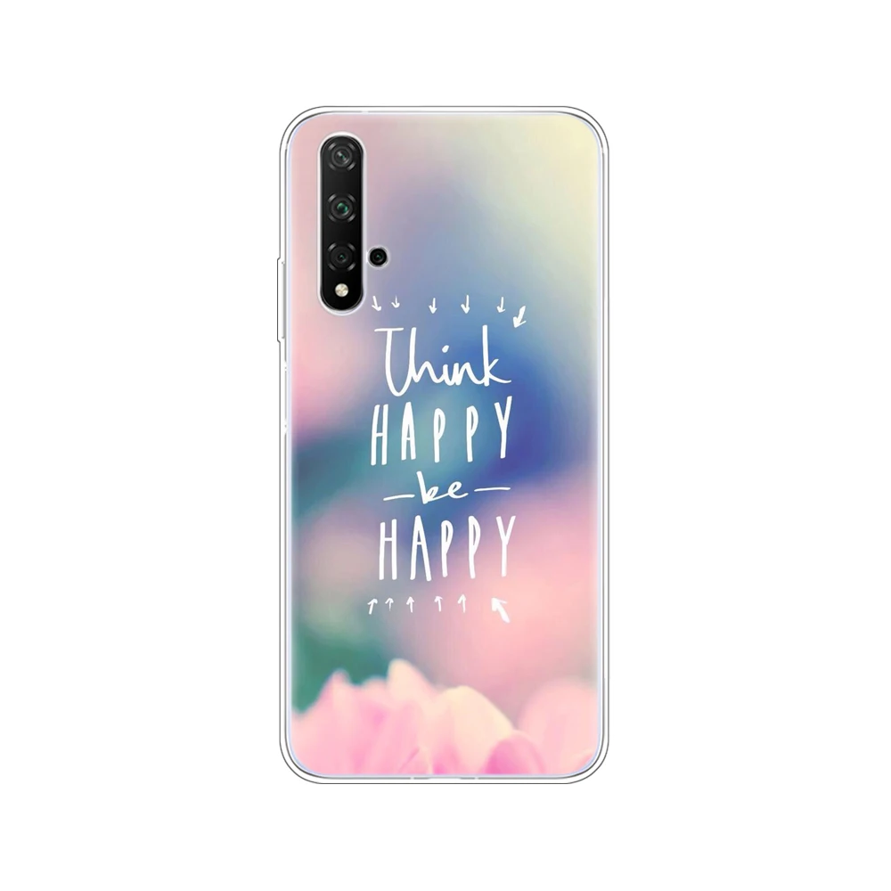 80239 Чехол для Honor 20, силиконовый чехол на заднюю панель, чехол для телефона huawei Honor 20 Pro Lite Honor20, YAL-L21, YAL-L41, мультяшная защита - Цвет: 80239