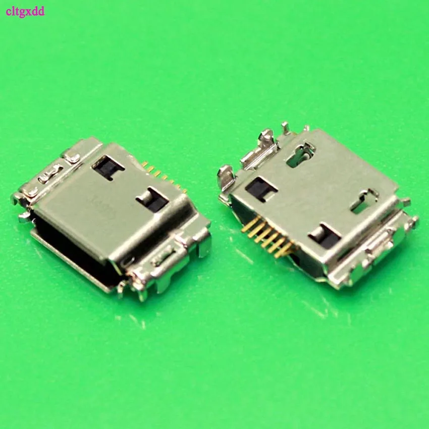 clgxdd 10pcs Micro USB Jack Connector Female 7 pin Charging Socket For samsung I9000 S8000 S5630C S5620 S5660 I8910 I9003 I9008 |