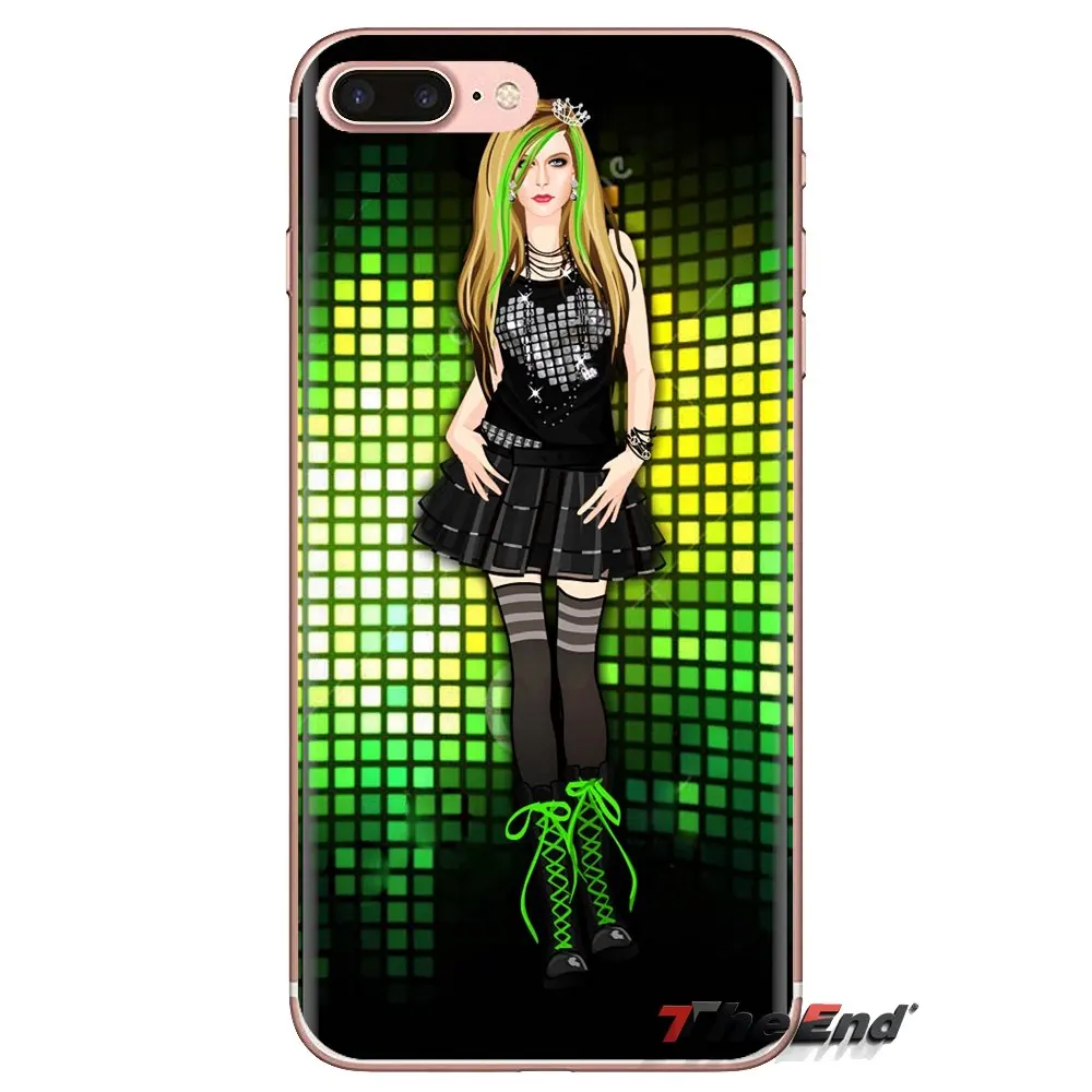 For Huawei G7 G8 P7 P8 P9 P10 P20 P30 Lite Mini Pro P Smart Plus 2017 2018 2019 Soft Case Covers Rock Singer Avril Lavigne Music |