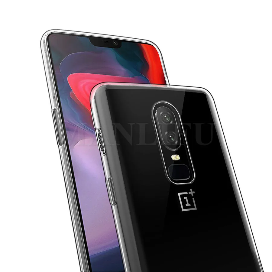 Силиконовый чехол-накладка для телефона Oneplus 7 Pro чехол 6 T прозрачный мягкий 3 3T 5T