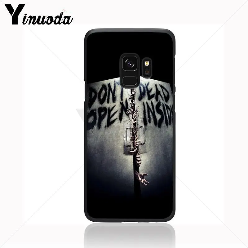 Yinuoda the walking dead hero красочные мило телефон аксессуары чехол для samsung Galaxy s9 s8 плюс