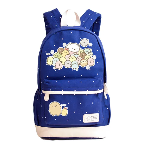 10 Kawaii sumikkourashi холщовые школьные сумки милые женские розовые рюкзаки Mochila Feminina девочки походный рюкзак для ноутбука рюкзак - Цвет: 10
