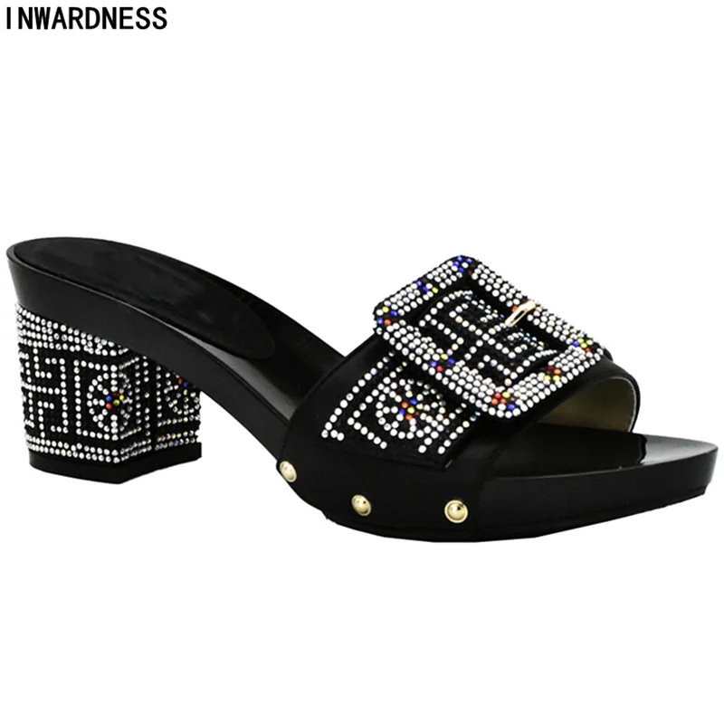 Latest Design Italian Shoes with Matching Bags High Quality and To Match Nigerian Women Wedding Bag Sets | Обувь
