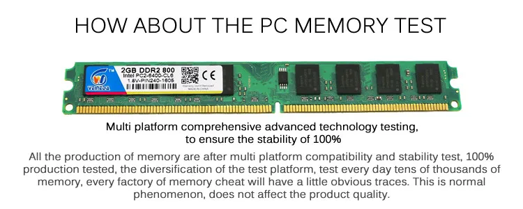 VEINEDA Sodimm ddr2 4 ГБ 2 ГБ 800 МГц для ноутбуков Intel amd поддержка памяти ddr2 sodimm 667 ddr 2 4 Гб