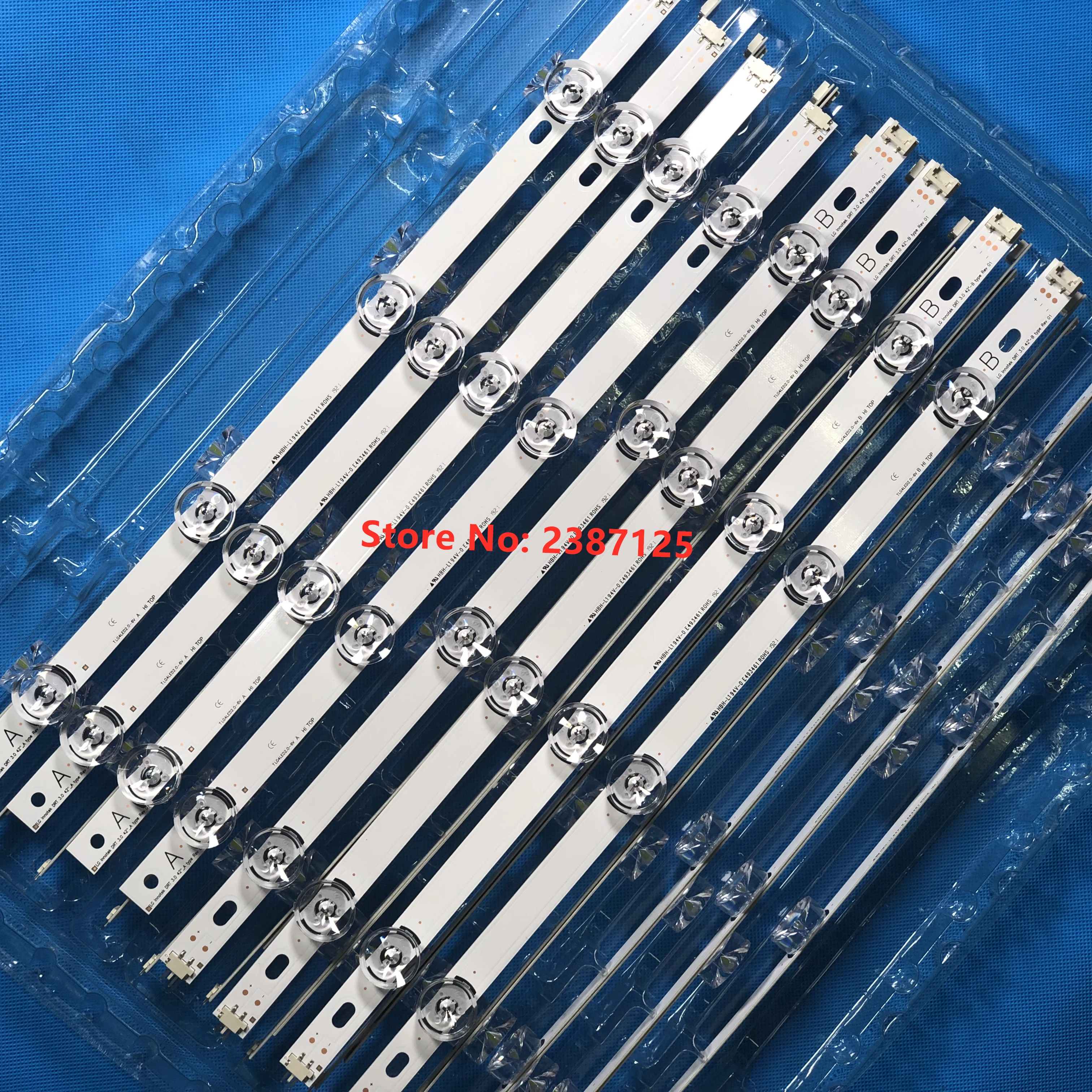 100% Новый светодиодный полоски для LG 42LB5800 42LB5700 42LF5610 42LF580V LC420DUE FG панель DRT 3 0 42 A/B Тип
