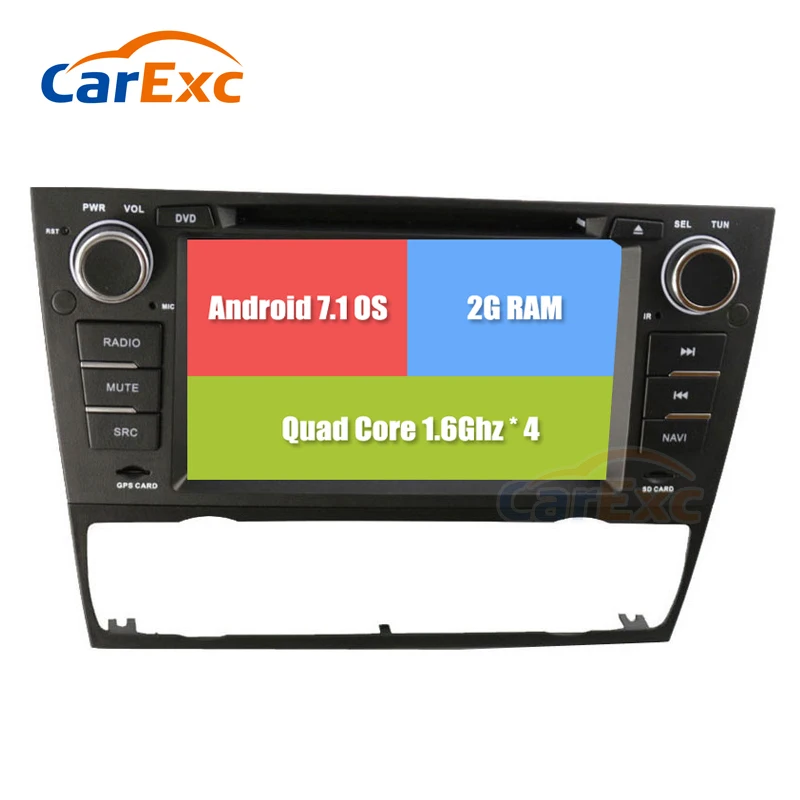 2 Гб ОЗУ Android 9 OS радио Автомобильный мультимедийный DVD-плеер для BMW E90 E91 E92 E93 старый