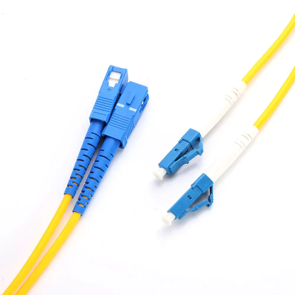 2M LC-SC Duplex Singlemode Fiber Optical Optic Patch Cord Jumper Cable LC To SC | Мобильные телефоны и аксессуары
