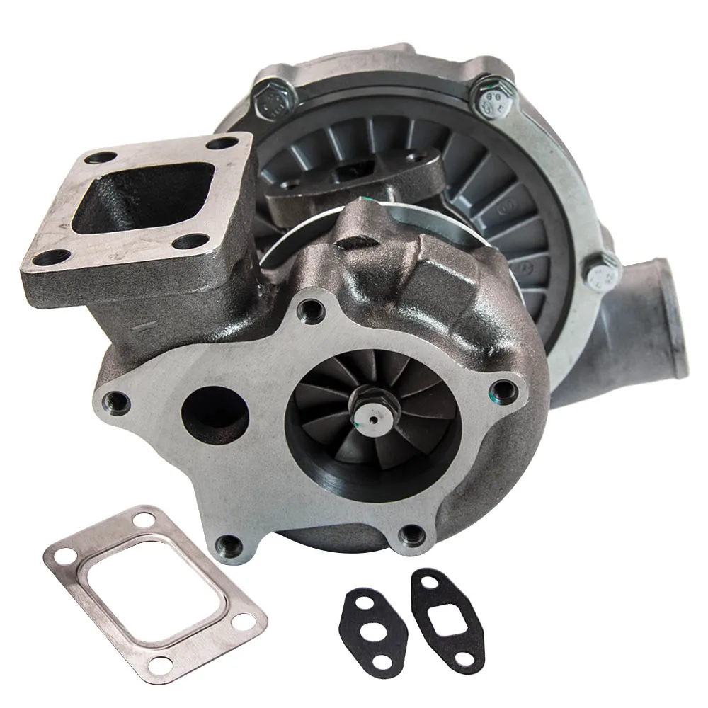 Универсальный Turbo T3 T4 T04E turbine.57/R масло холодного 5 болт фланец Турбокомпрессоры