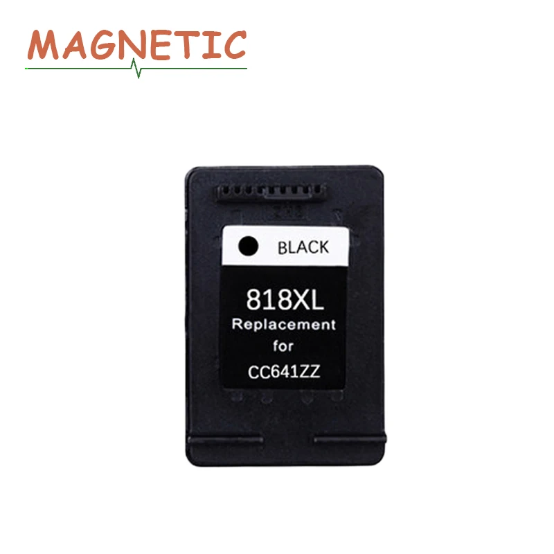 

Magnetic Compatible Black ink cartridge For hp818 for HP 818 DJ D2500 F2418 D2568 D1600 D1668 D2600 D2668 F4200 F4238 printers