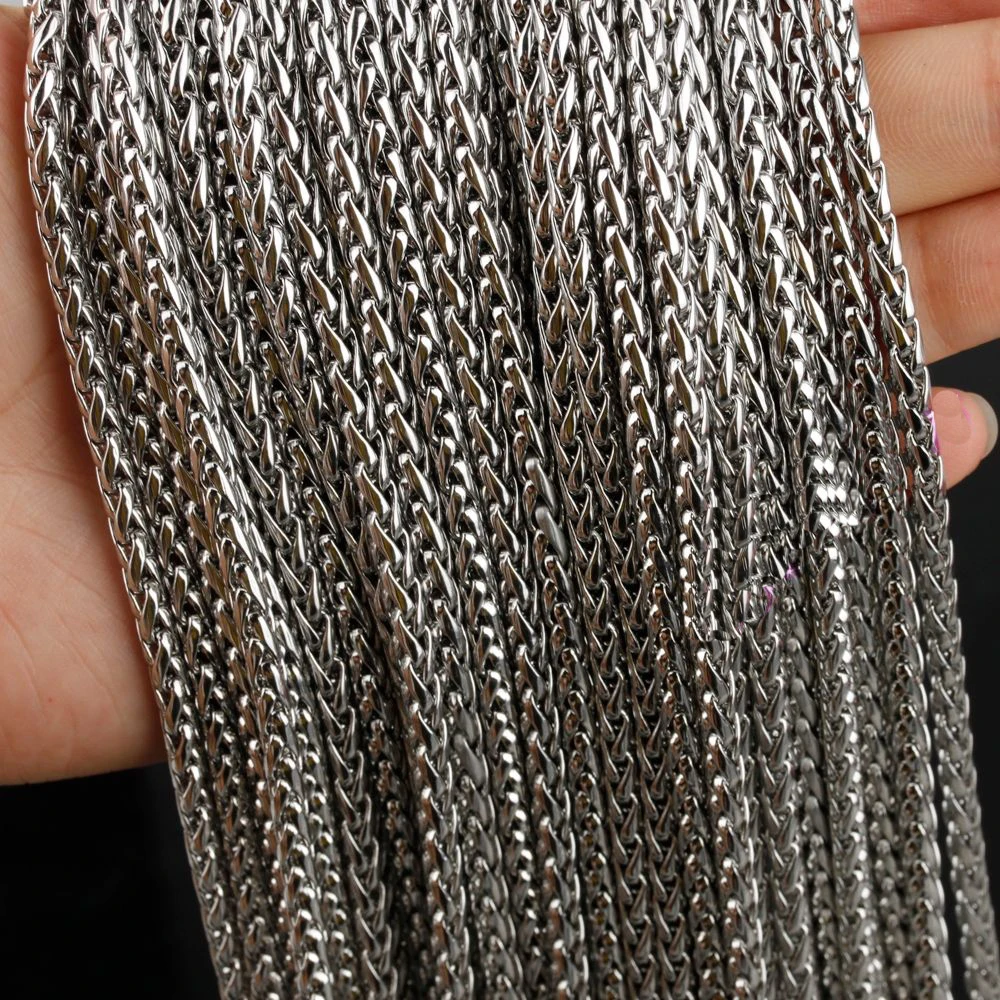 10 метров новый горячий продавать оптом серебро из нержавеющей стали пшеничная