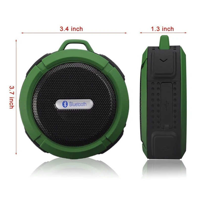 Magift водостойкий Bluetooth беспроводной динамик Поддержка TF карта с присоской