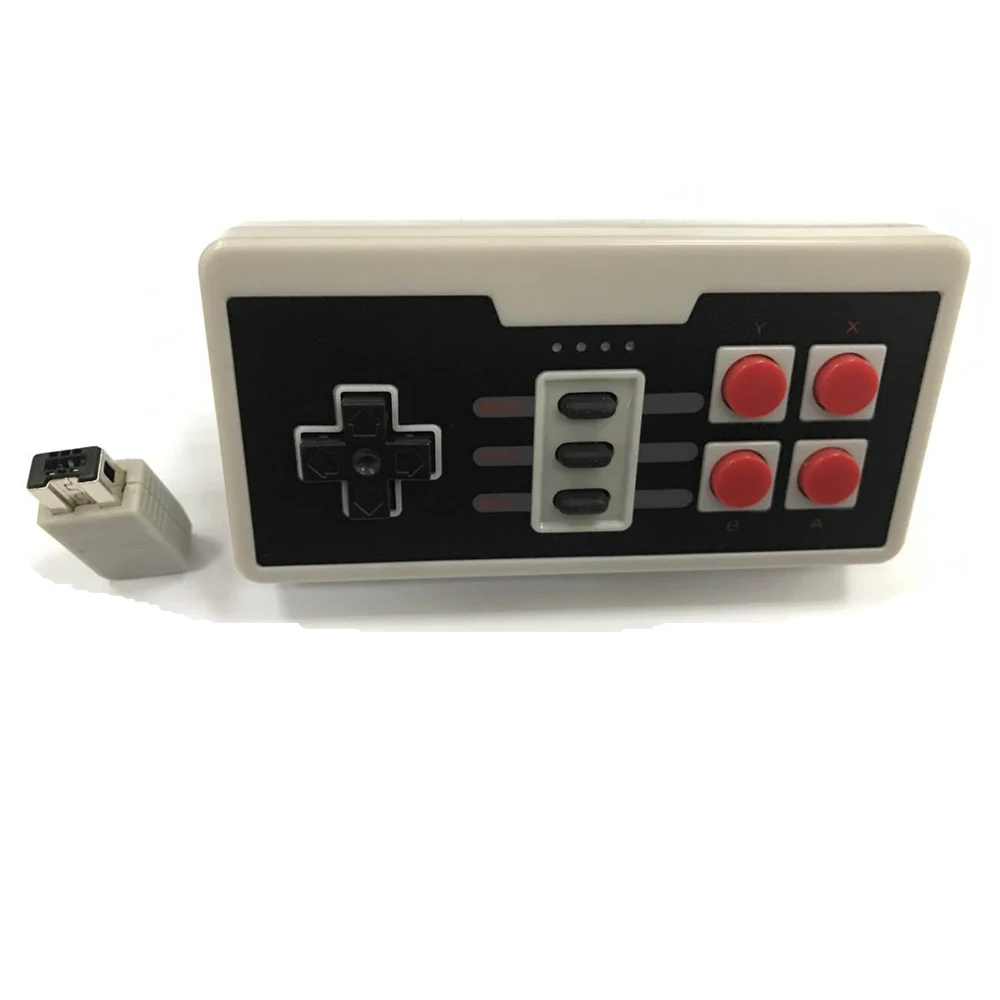 20 шт. для Nintendo NES беспроводной USB разъем мини четыре кнопки игровой контроллер
