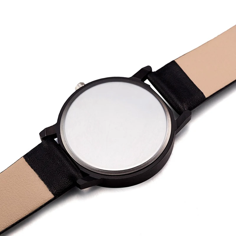 

Simple and elegant Watches Women Men Quartz-watch Lovers' Watch Leather Wristwatches Clock Fashion Watche