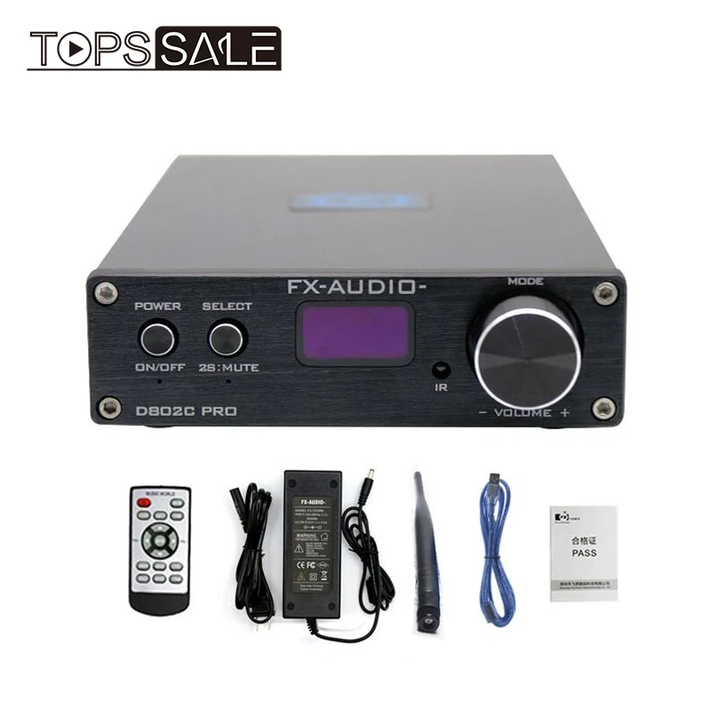 FX Audio D802C PRO беспроводной Bluetooth Поддержка APTX NFC USB/AUX/оптический/коаксиальный чистый