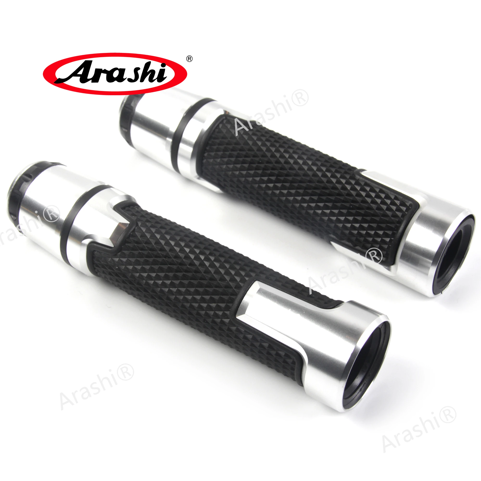 Резиновые ручки Arashi CNC для Руля Мотоцикла аксессуары YAMAHA MT09 MT 03 07 TDM900 YZF R6 R1 XJ6 FZ8