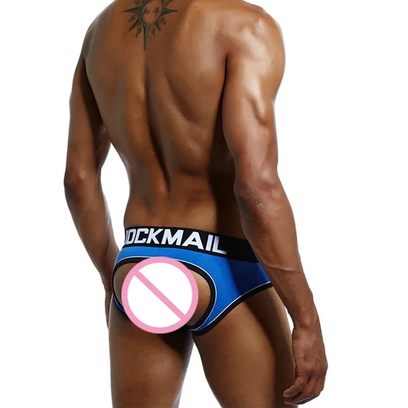 Нижнее белье мужское нижнее с открытой пяткой хлопковые трусы без дна спинкой и