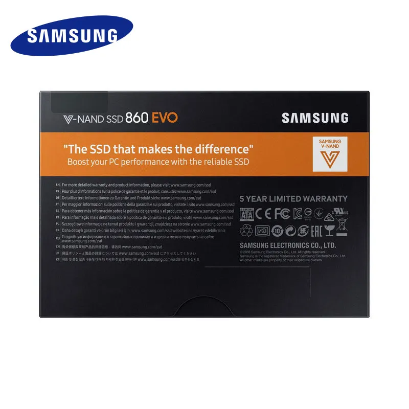 SAMSUNG SSD 500 Гб 250 ГБ Внутренний твердотельный жесткий диск SATA3 HDD 2 5 ноутбук ПК диско