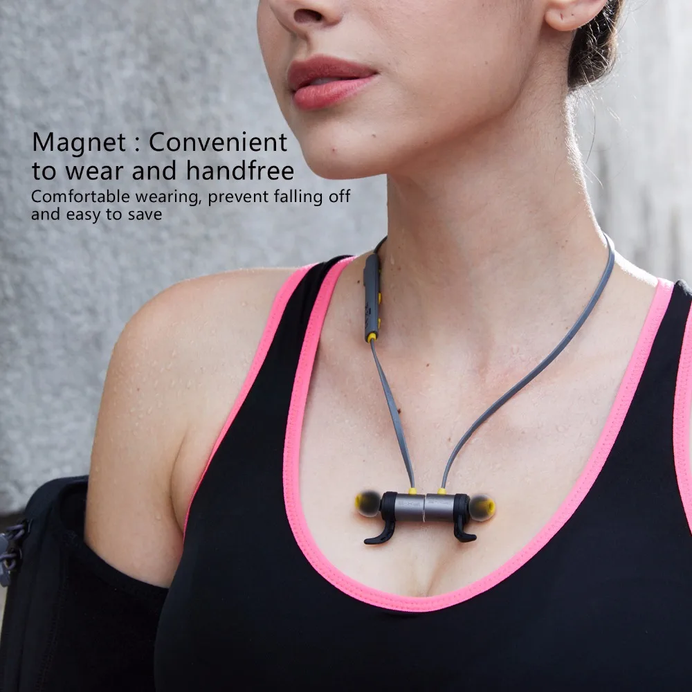 Беспроводной Bluetooth спортивные наушники в ухо с 8 часов воспроизведения IPX5