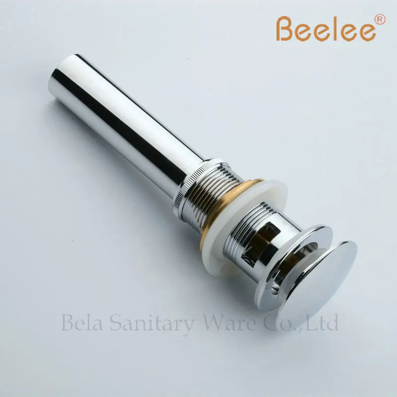 Beelee BL8101C Бесплатная доставка хромированный медный выдвижной Слив для раковины с