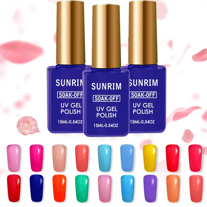 Новый летний свет Цвет УФ гель Лак для ногтей 15 мл Lucky Праймеры GelPolish праздник лак