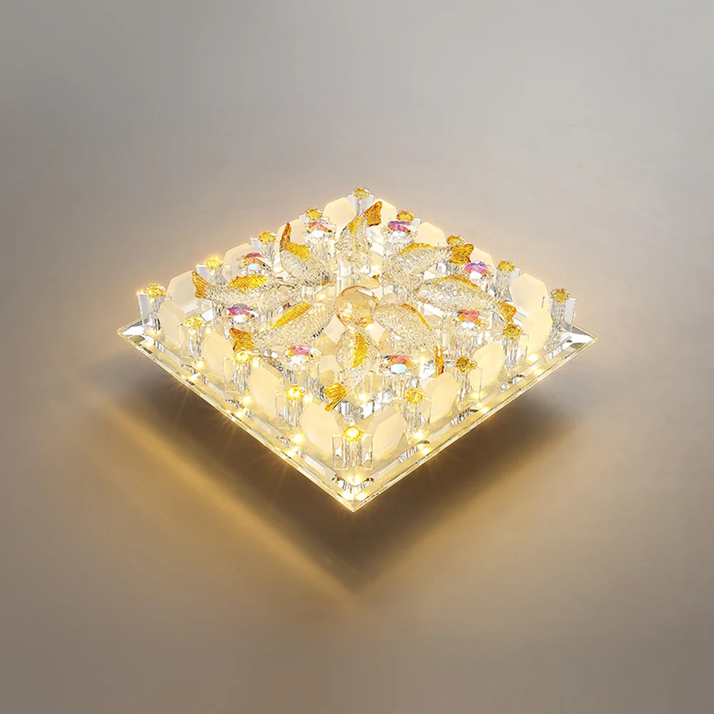 Aisle Lamp corridor lamp modern simple creative personality Xuan Guan into led crystal embedded ceiling spotlight LM4131445 | Лампы и