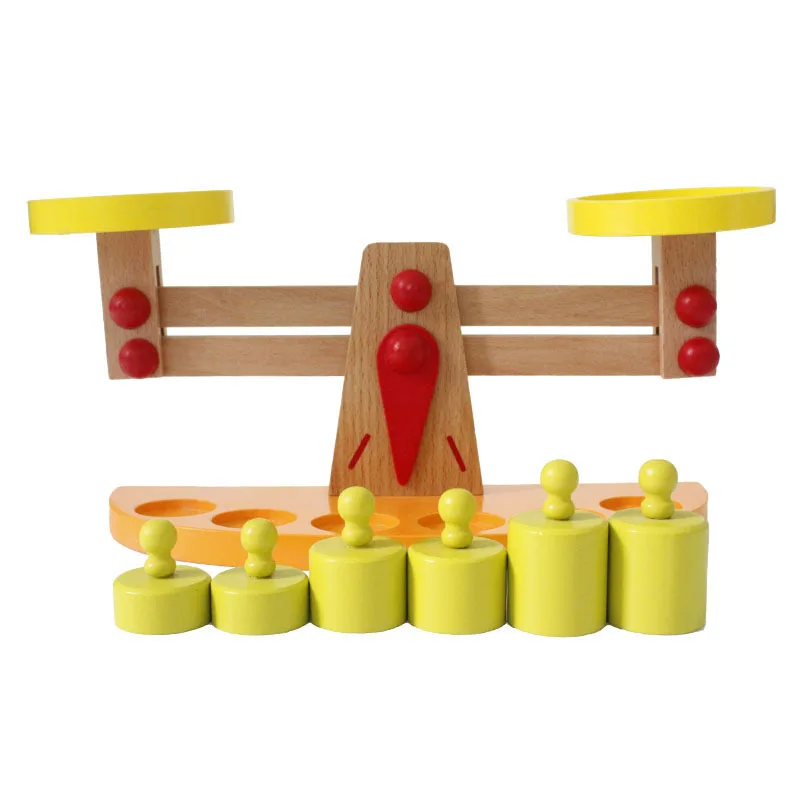 ZH 1 шт. деревянные весы Обучающие игрушки раннее обучение детские игры для